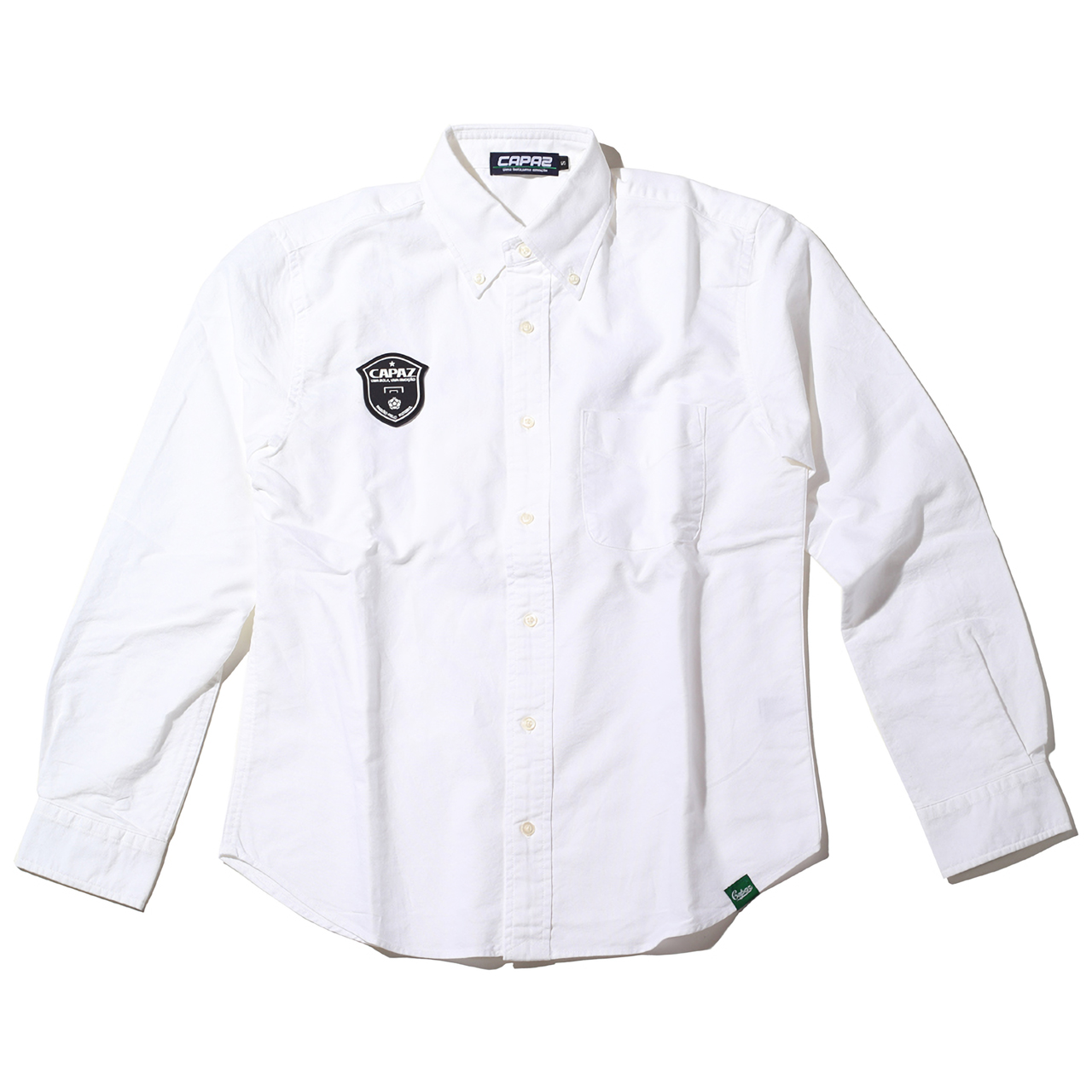 ワッペンボタンダウンシャツ